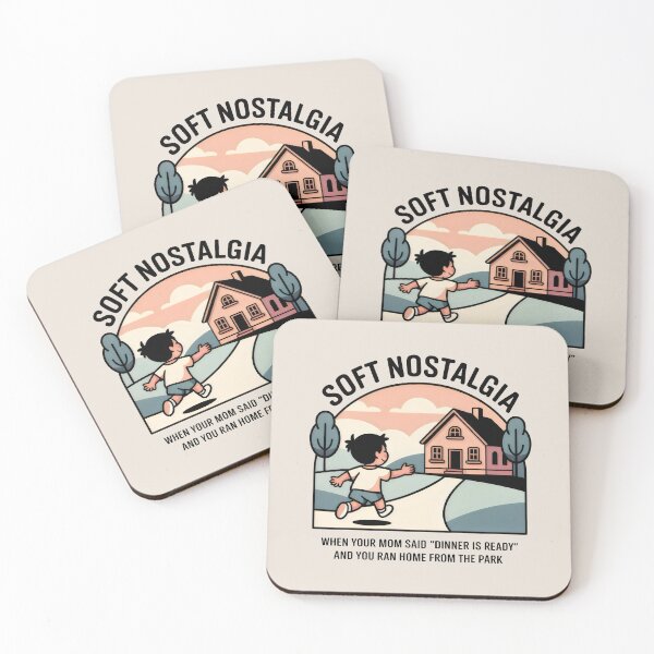 Item preview, Soft Nostalgia Dinner Is Ready Childhood Memory Art designed and sold by SplashTastic.