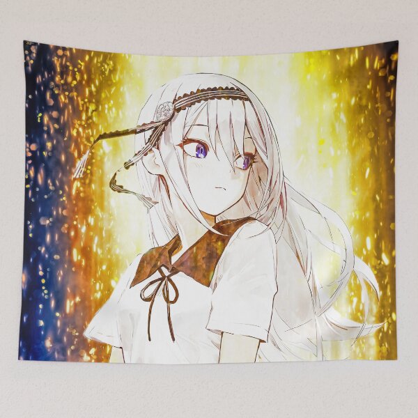 Item preview, Kei Shirogane Kaguya Sama Love Is War Anime Girl Elegant White Glow Calm designed and sold by Tokyonomad.