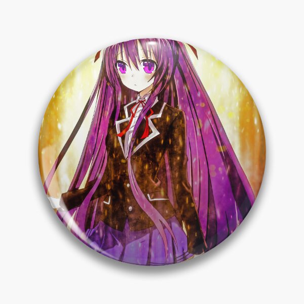 Item preview, Tohka Yatogami Date A Live Anime Girl Purple Light Energetic Aura Fantasy designed and sold by Tokyonomad.