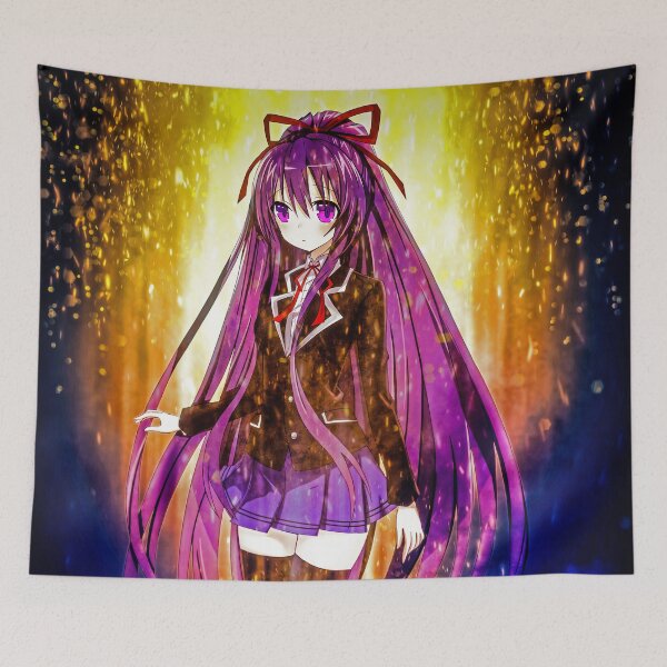 Item preview, Tohka Yatogami Date A Live Anime Girl Purple Light Energetic Aura Fantasy designed and sold by Tokyonomad.