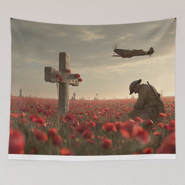 Item preview, Poppy Field Reflection designed and sold by Skyframe Aviation.