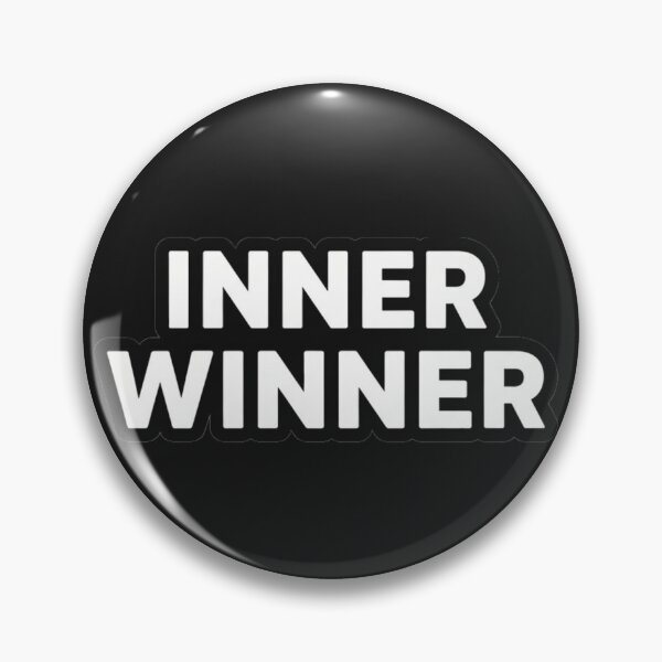 Item preview, INNER WINNER Minimalist Quote | Bold Motivational Typography designed and sold by INNER WINNER YOU.