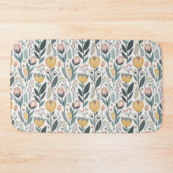 Item preview, Nordic Spring Flowers | Scandinavian Folk Design designed and sold by Shuga-Design.