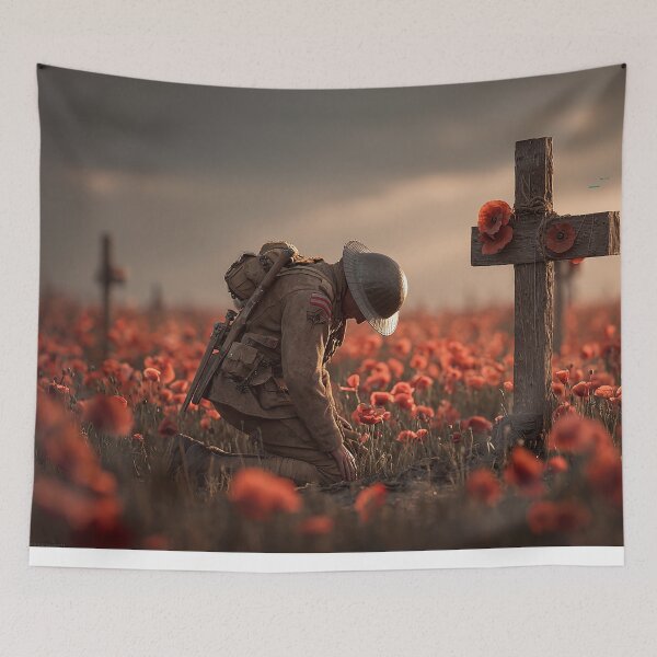 Item preview, Honour Among the Poppies designed and sold by Skyframe Aviation.