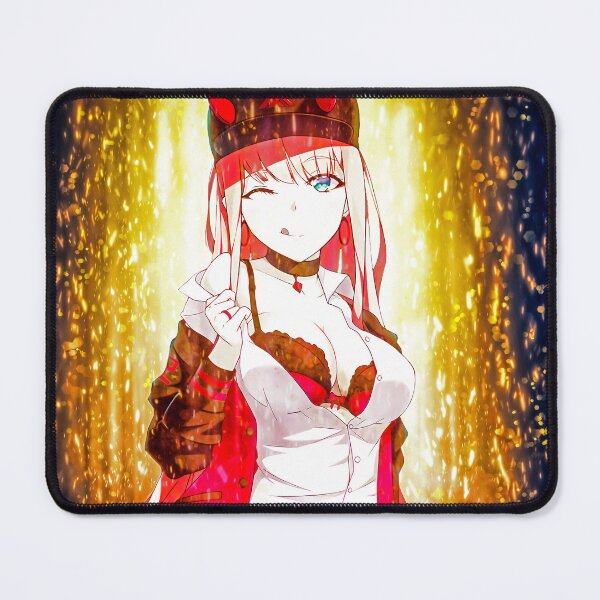Item preview, Zero Two Darling Franxx Anime Girl Golden Bold Fiery Energetic Aura designed and sold by Tokyonomad.