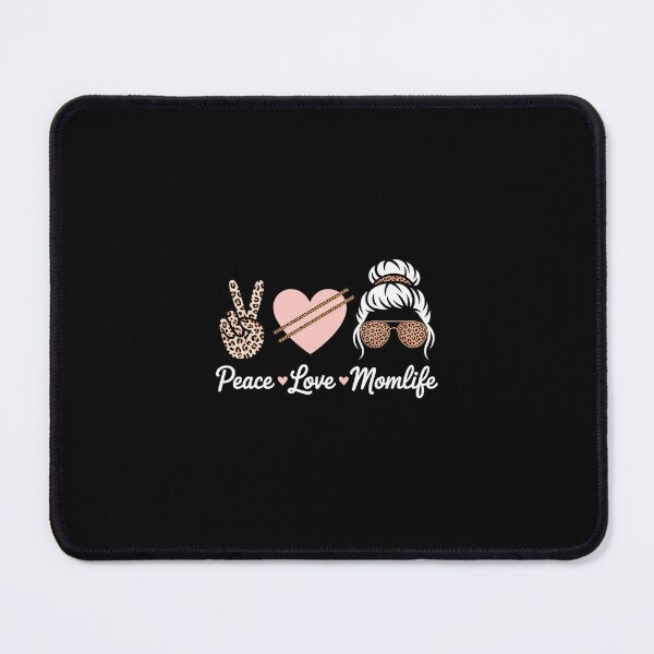 Item preview, Peace Love Mom life Pregnancy Announcement designed and sold by SyncSusscess.