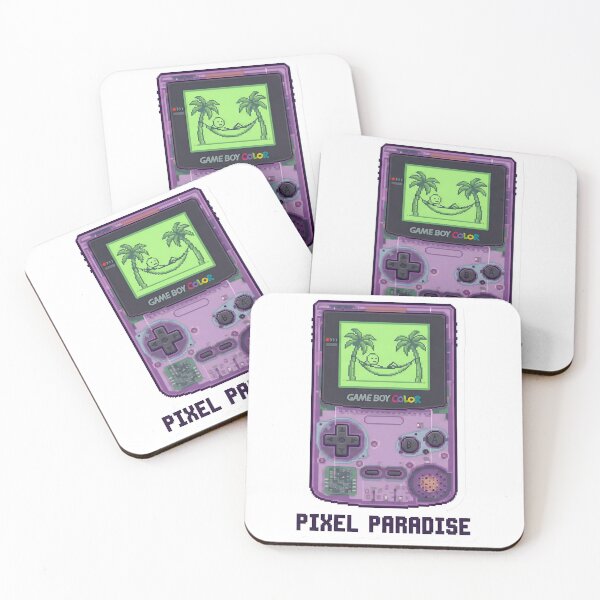 Item preview, Retro Handheld Console Pixel Art Stickman - Cozy Gamer Aesthetic designed and sold by StickyGuys.