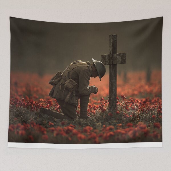Item preview, Poppy Field Vigil designed and sold by Skyframe Aviation.