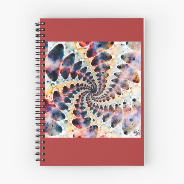 Item preview, Organic Cellular Spiral Infinite Watercolor designed and sold by LyquidAbyss.