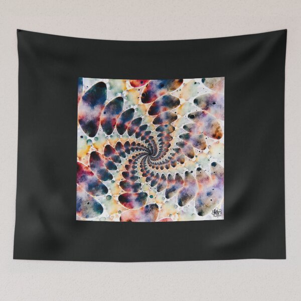 Item preview, Organic Cellular Spiral Infinite Watercolor designed and sold by LyquidAbyss.