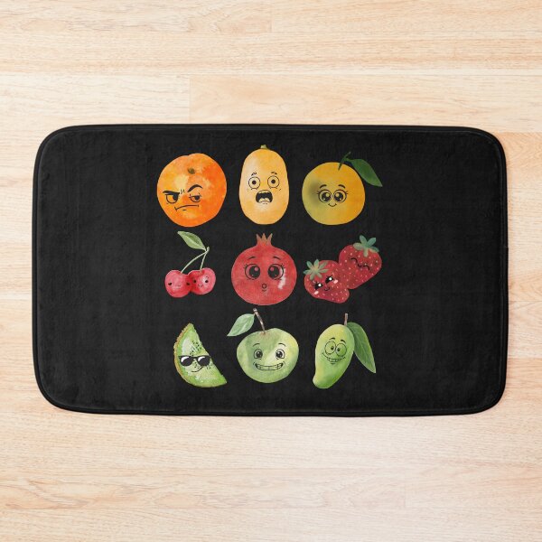 Item preview, Calamansi & Fruit Squad Stickers – Choose Your Mood Fruit Faces Watercolor Set designed and sold by MirAgi.