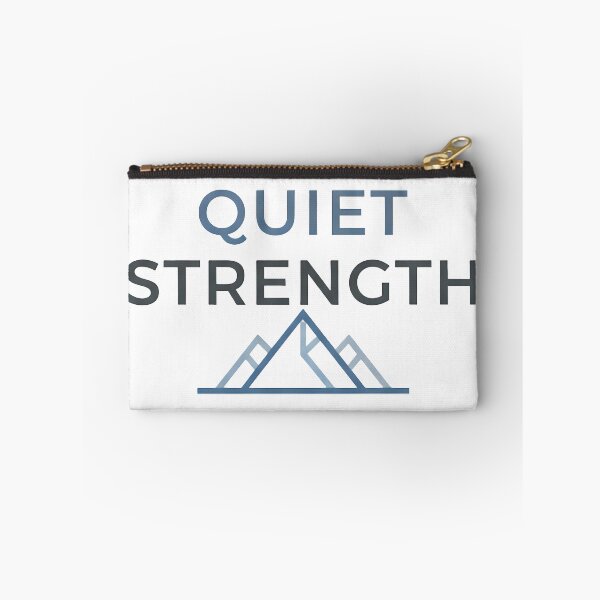 Item preview, BEST SELLER Quiet Strength Motivation USA designed and sold by Gilded Dreams.