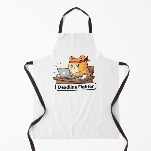 Artikelvorschau, Lustiges KI-Katzen-Meme – „Deadline-Kämpferin“ | Tech-Humor-Katzenillustration | Aufkleber für Laptop, Handy, Planer entworfen und verkauft von JaiSoftStudio.