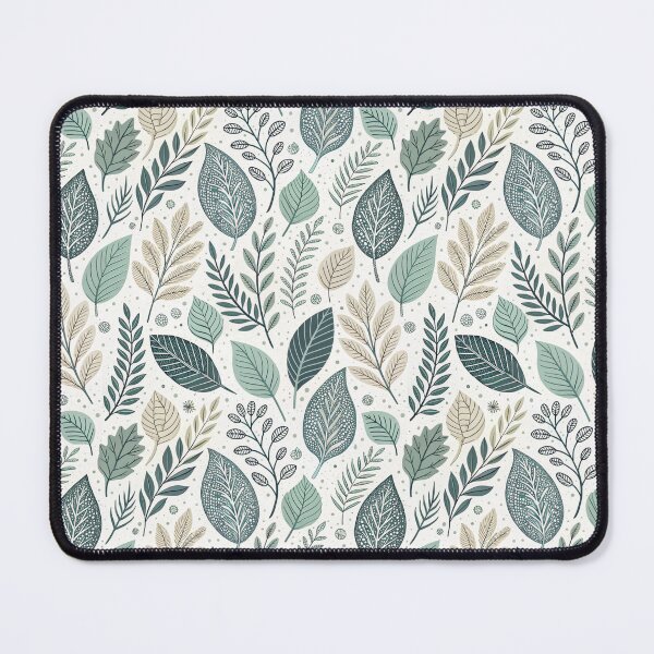 Item preview, Nordic Folk Leaves | Scandinavian Spring Art designed and sold by Shuga-Design.