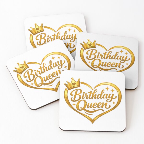 Item preview, ? Birthday Queen Design | Gold Crown Birthday Artwork designed and sold by tatajef14.
