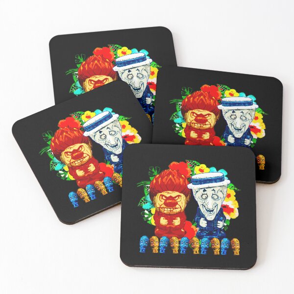 Item preview, Heat Miser Snow Miser Tiki Tropical Christmas  designed and sold by MartineLelievre.