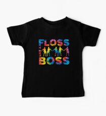 Floss Like A Boss Tie Dye Baby Tee