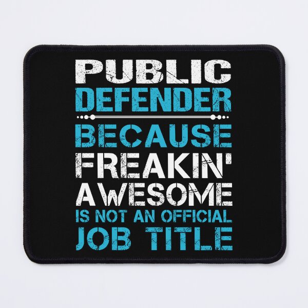 Item preview, Public Defender designed and sold by liviawong435.