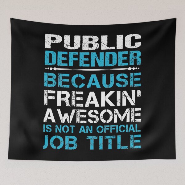 Item preview, Public Defender designed and sold by liviawong435.
