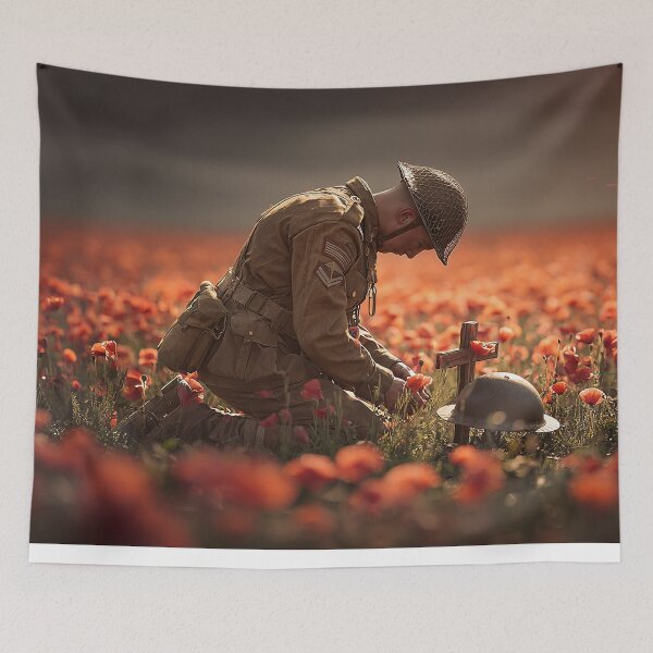 Item preview, Red Field of Memory designed and sold by Skyframe Aviation.