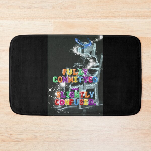 Item preview, ✴️ FULLY COMMITTED SLIGHTLY CONFUSED ✴️ designed and sold by WheelieGdArt.