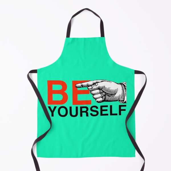 Item preview, Be Yourself Typography Pattern – Motivational Saying in Modern Graphic Design designed and sold by Mauswohn.