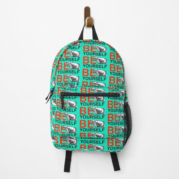 Item preview, Be Yourself Typography Pattern – Motivational Saying in Modern Graphic Design designed and sold by Mauswohn.