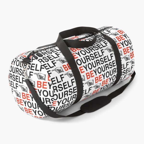 Item preview, Be Yourself Typography Pattern – Motivational Saying in Modern Graphic Design designed and sold by Mauswohn.