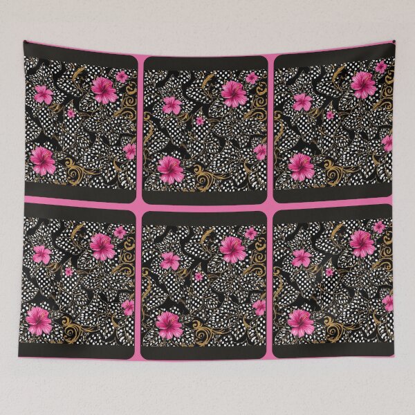 Item preview, Dotted Ivy Hibiscus designed and sold by lifeinspired4u.