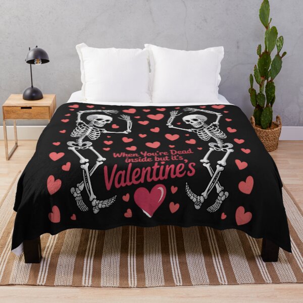 Item preview, Dead Inside But It’s Valentine Skeleton designed and sold by oayuwhvzakk33.