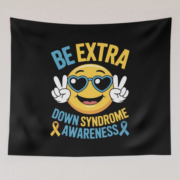 Item preview, Smile Face Down Syndrome Awareness Cool designed and sold by SyncSusscess.