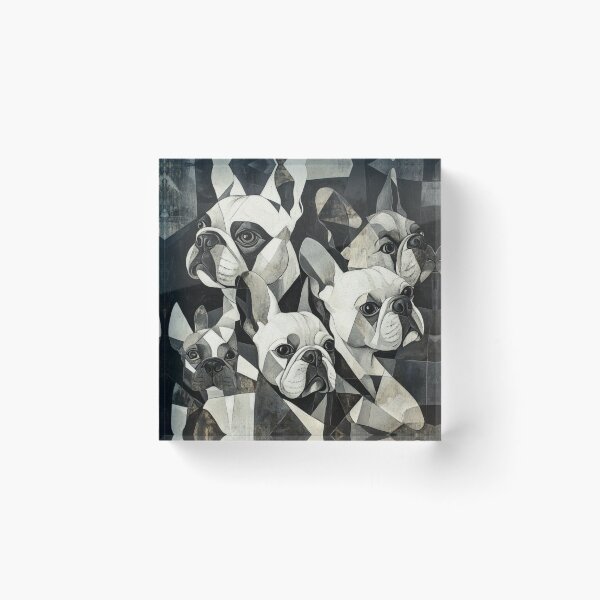 Artikelvorschau, Kunst & Hund im Picasso-Stil entworfen und verkauft von Sagitto.