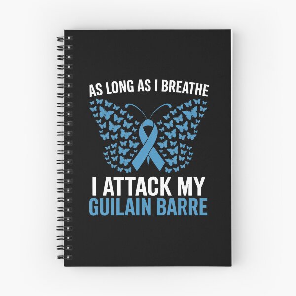 Item preview, Guillain Barre Awareness Blue Ribbon I attack my Syndrome designed and sold by Moxizz.