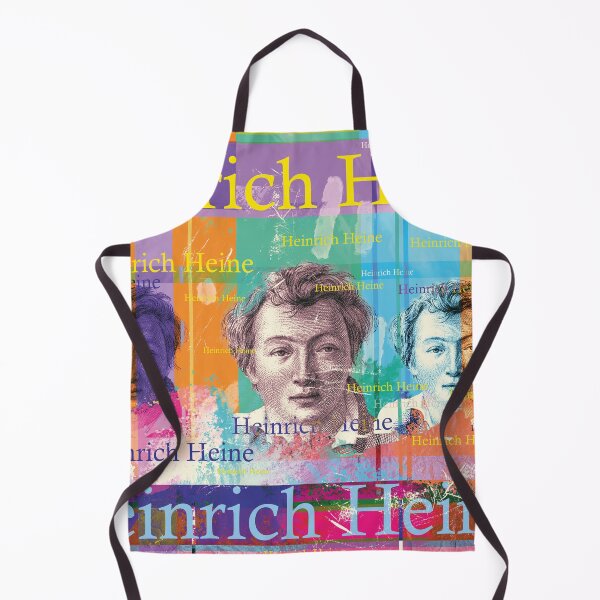Item preview, Heinrich Heine Pop Art – Aesthetic Poet Collage designed and sold by Mauswohn.