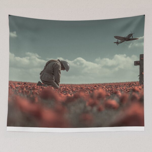 Item preview, Honour in the Red Fields designed and sold by Skyframe Aviation.