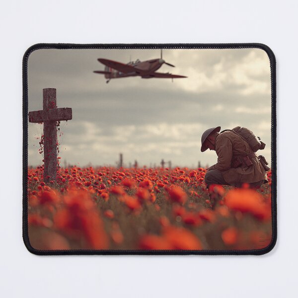 Item preview, Cross and Poppy Tribute designed and sold by Skyframe Aviation.