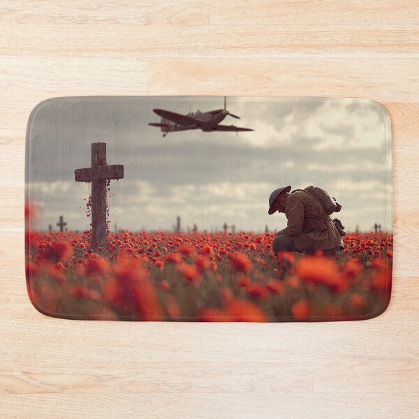 Item preview, Cross and Poppy Tribute designed and sold by Skyframe Aviation.