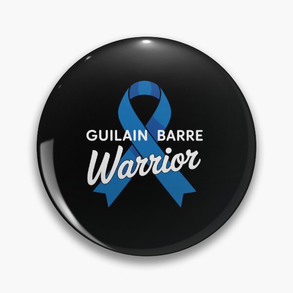 Item preview, Guillain Barre Warrior Blue Ribbon Awareness designed and sold by Moxizz.