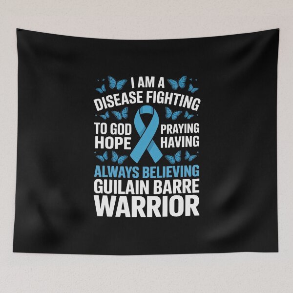 Item preview, Guillain Barre Warrior Survivor Disease Awareness Ribbon designed and sold by Moxizz.