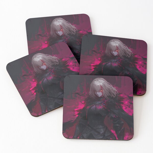 Item preview, Darc Jeanne D'Arc Fate Grand Order Anime Girl Waifu Dark Crimson Knight Aura designed and sold by Tokyonomad.