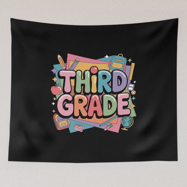 Item preview, Hello Third Grade Shirt - Girls 3rd Grade Outfit, 3rd Grade designed and sold by Moxizz.