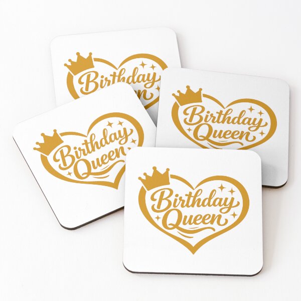 Item preview, Birthday Queen Crown Heart Design designed and sold by tatajef14.