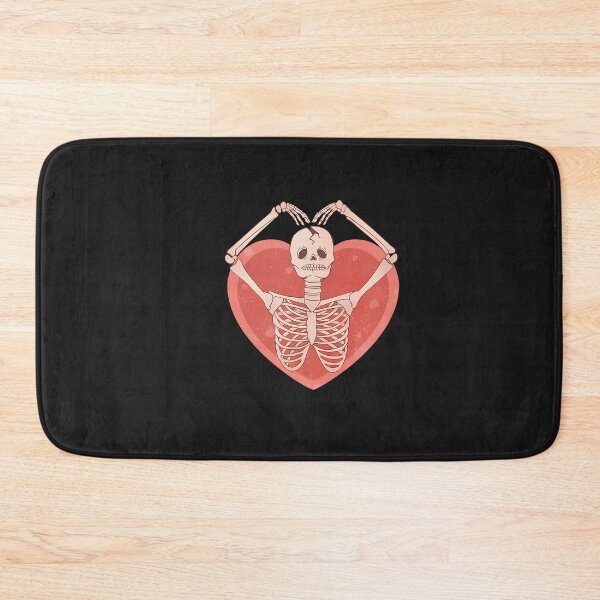 Item preview, Skeleton Heart Retro Valentine designed and sold by oayuwhvzakk33.
