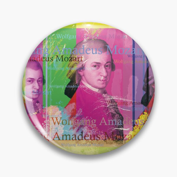 Item preview, Mozart Pop Art – Aesthetic Composer Collage designed and sold by Mauswohn.