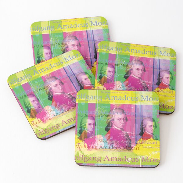 Item preview, Mozart Pop Art – Aesthetic Composer Collage designed and sold by Mauswohn.