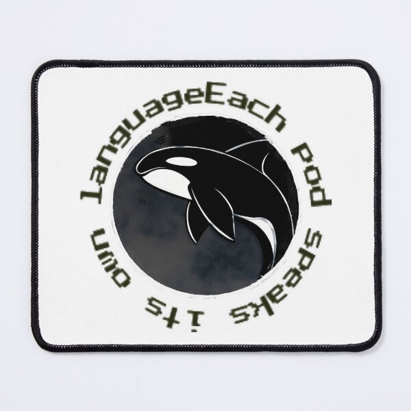 Item preview, Orca Dialects – Each Pod Speaks Its Own Language designed and sold by PumaNoir.
