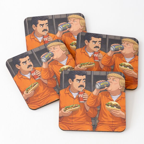 Item preview,  Maduro Trump Food & Politics Cartoon Art designed and sold by AlmaConYapa.