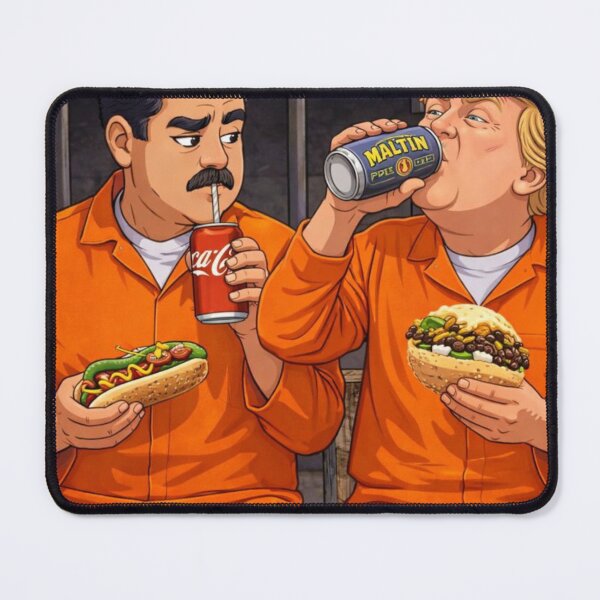 Item preview, Maduro Trump Food & Politics Cartoon Art designed and sold by AlmaConYapa.