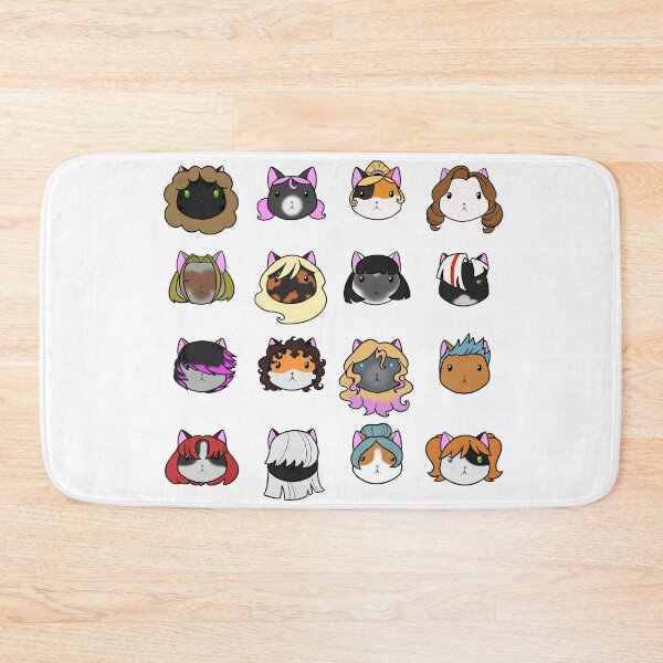 Item preview, Cats in Wigs designed and sold by PassTheGravy.