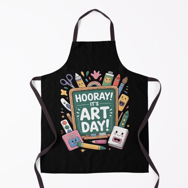 Item preview, Hooray It's Art Day Art Teacher Back To School Women designed and sold by Moxizz.